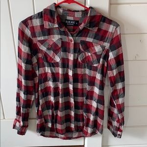 Thin, soft flannel